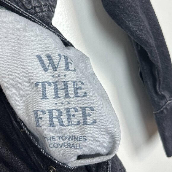 FREE PEOPLE x Care FP Townes Jumpsuit in Wash Black Size X-Small - Picture 11 of 13